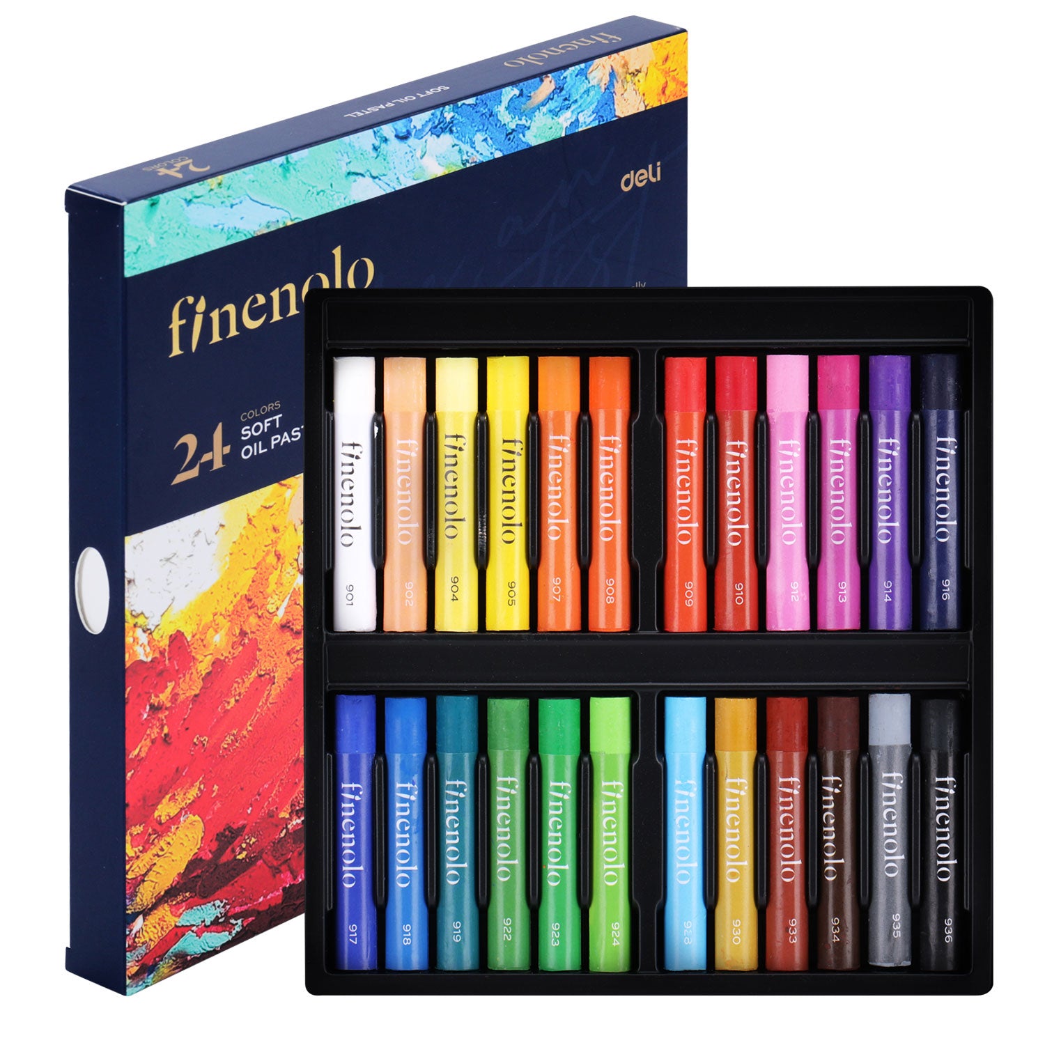CREIOANE ULEI PASTEL PROFESIONALE 24 CULORI FINENOLO DELI CREIOANE ULEI PASTEL PROFESIONALE 24 CULORI FINENOLO DELI